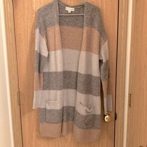 Womens long sweater. Size Large